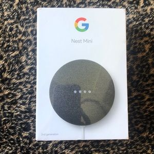 **Google Nest Mini - 2nd Generation** - Charcoal